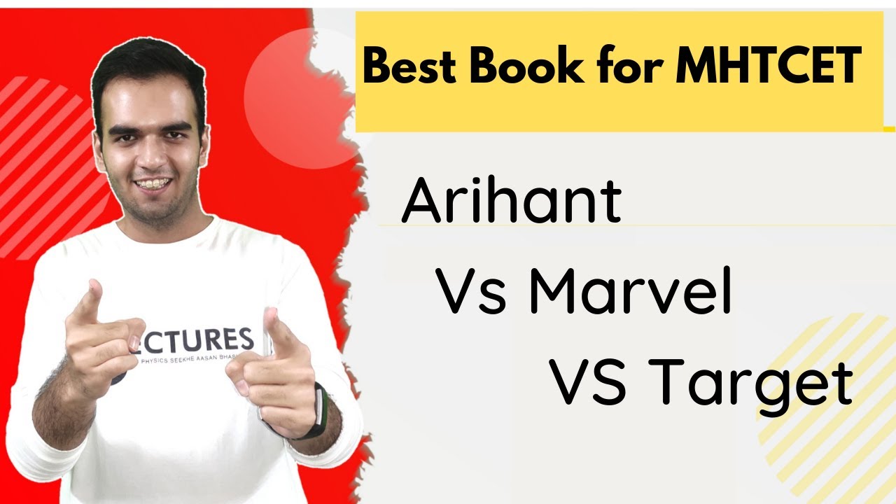 Best Book for MHTCET? Target Vs Marvel Vs Arihant #mhtcet #books #2021
