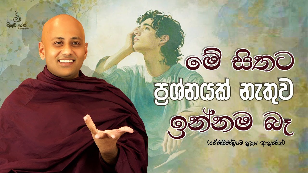 මේ සිතට ප්‍රශ්නයක් නැතුව ඉන්නම බෑ - Ven Aluthgamgoda Gnanaweera Thero | නිහඬ අරණ