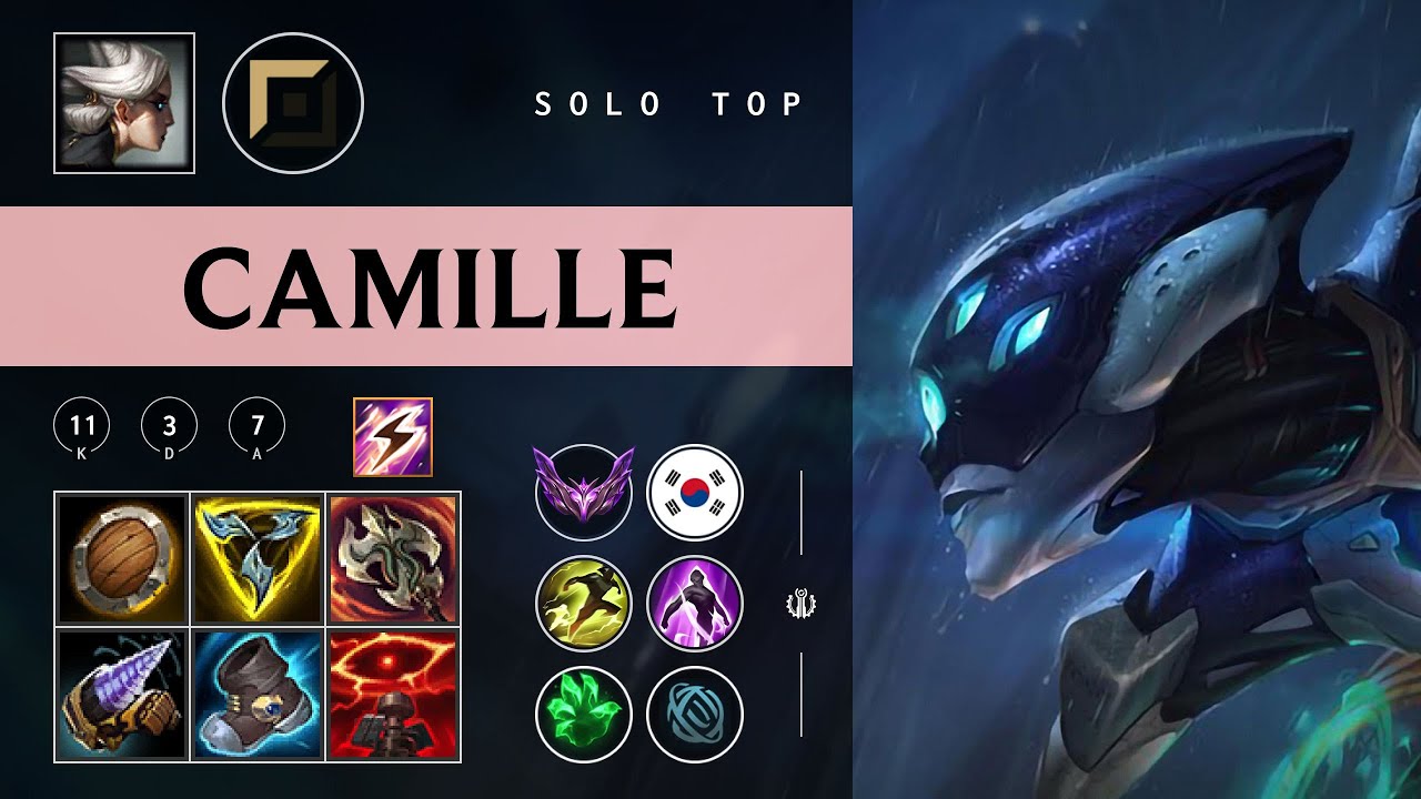 Camille Top vs Darius - KR Master Patch 26.01
