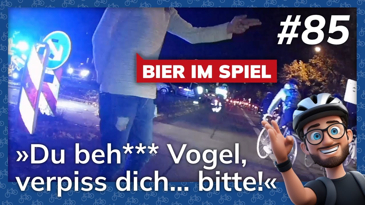 🍺 Beleidigungen, Polizei greift durch und Rotlichtverstöße – Berlin Cycling Diary #85