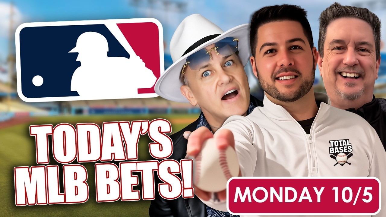 Monday MLB Playoffs Picks, Predictions & Best Bets | Total Bases 10/5