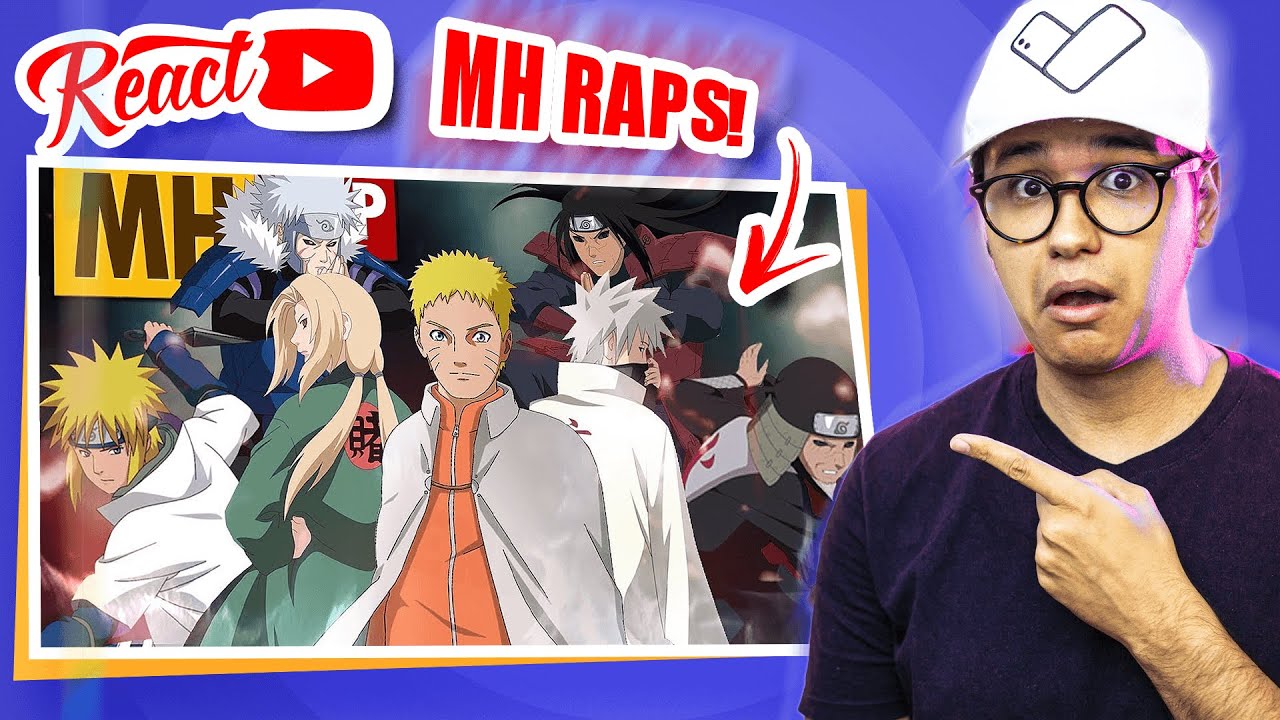 NÃO OTAKU REAGINDO Rap dos 7 Hokages (Naruto/Boruto) | MHRAP