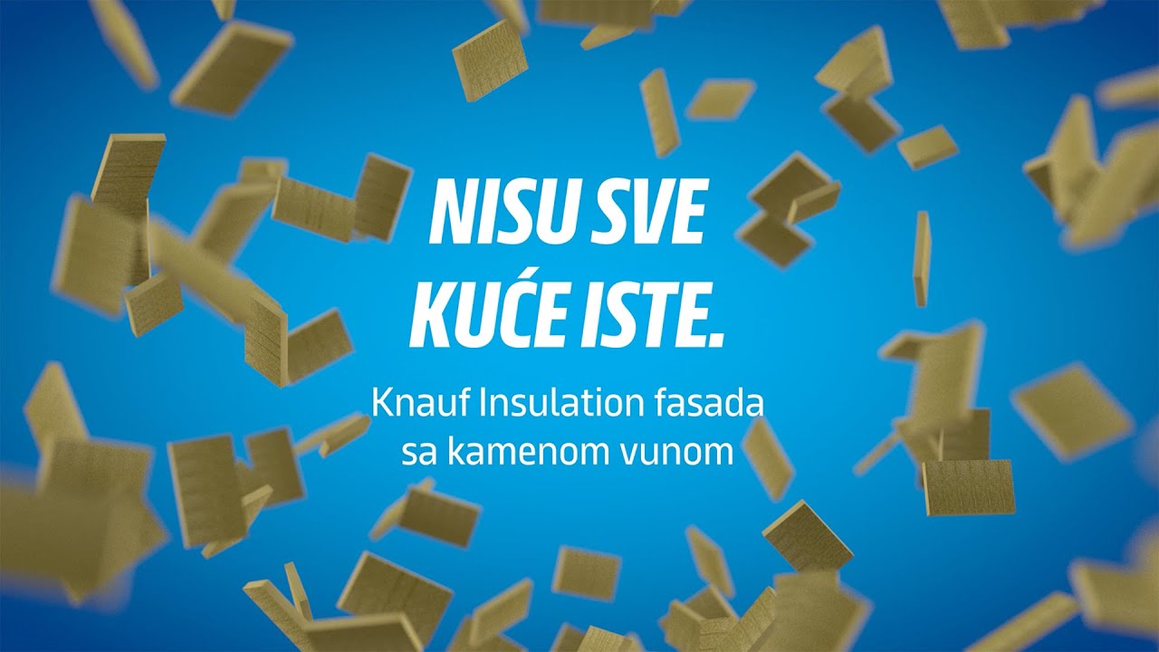 Nisu sve kuće iste! - Fasada sa kamenom vunom