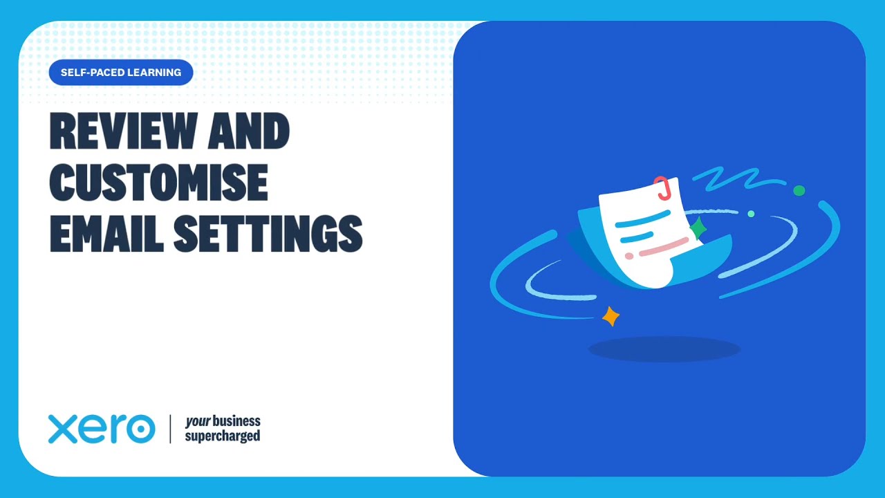 How to customise Xero email templates for invoices and quotes