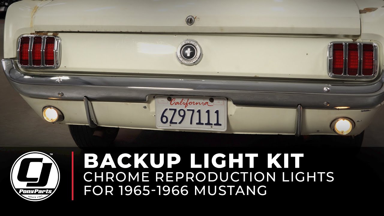 1965-1966 Mustang Install | Backup Light Kit