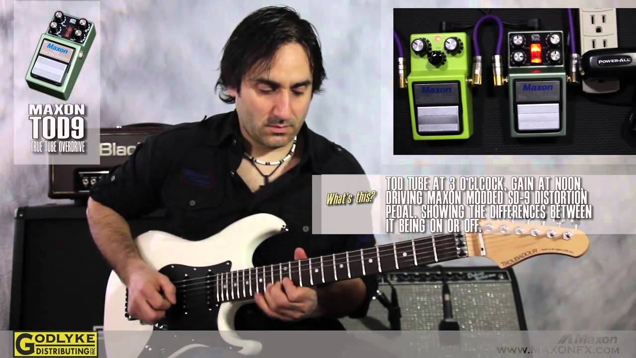 PIMPIN PEDALS' - Maxon True Tube Overdrive - TOD9