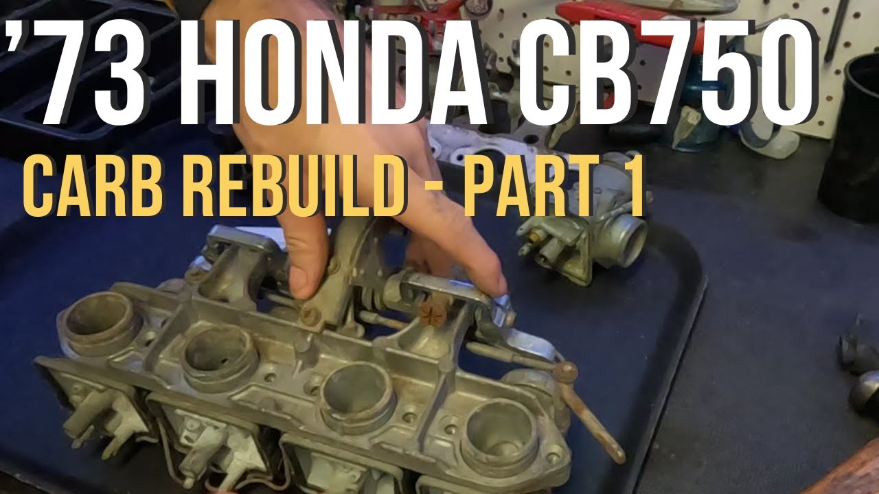 Prepping & Cleaning Carbs on a Vintage '73 Honda CB750 #cb750 #vintagemotorcycles #motorcyclerewind