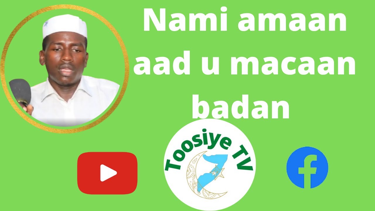 Igula Raaxaysta Sali ama Nabi amaan aad u macaan badan