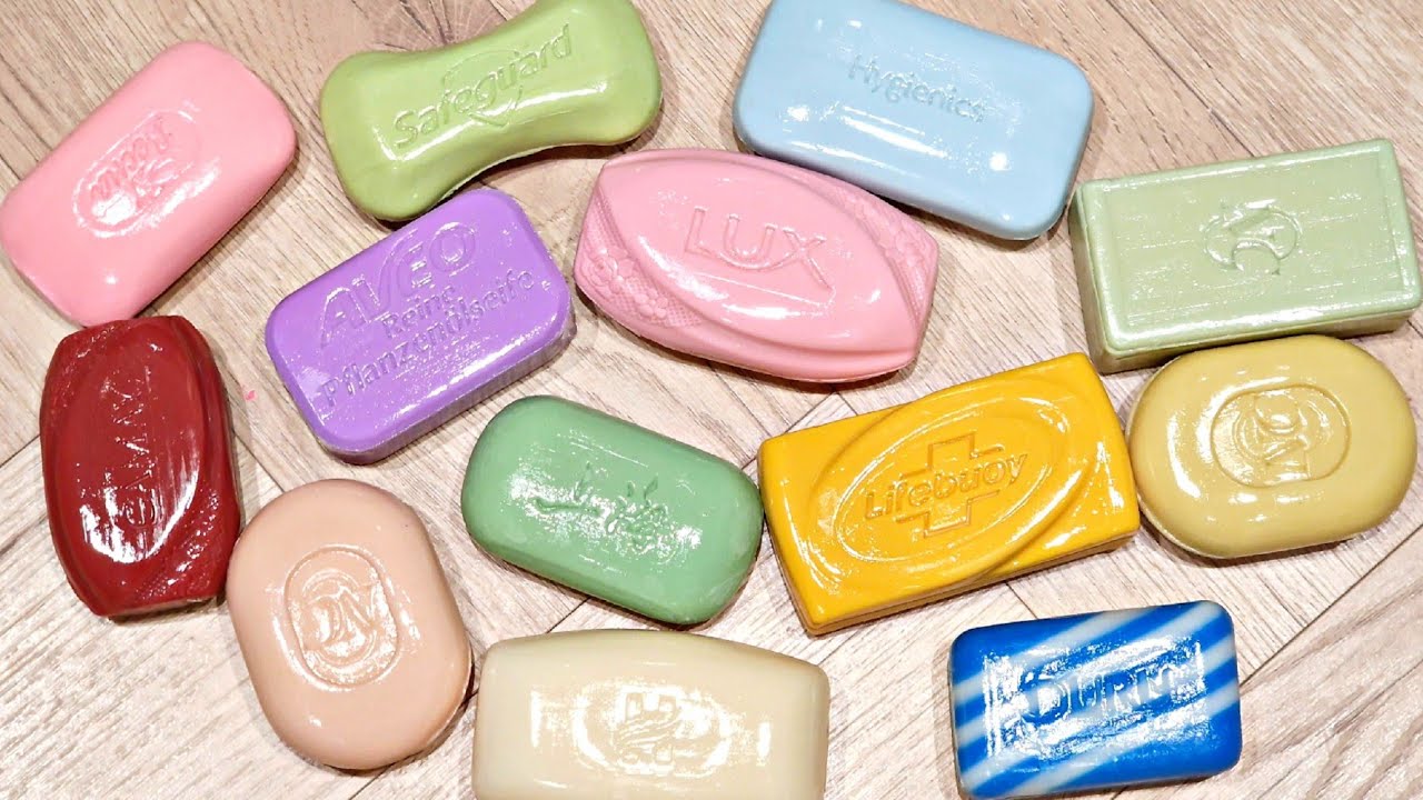 ASMR SOAP. 🩷💜🩵💚Резка сухого мыла. Satisfying video🩷💜🩵💚
