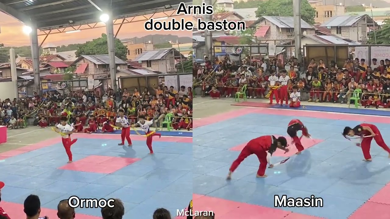 Arnis Evraa 2025 Maasin and Ormoc Performance Comparison#EVRAA2025 #arnis #ARNISPambansangLaro