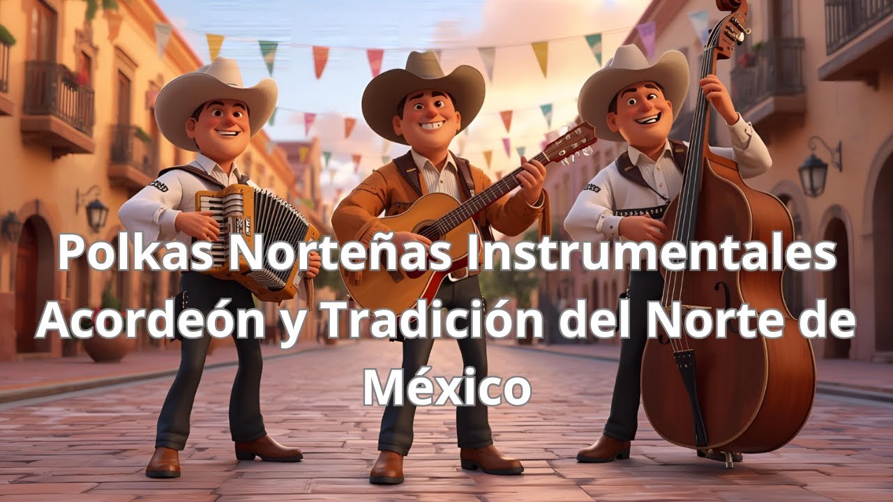 Polkas Norteñas Instrumentales 🎶 | Acordeón y Tradición del Norte de México
