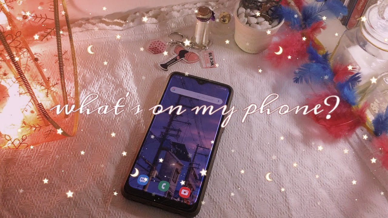 what's on my phone // aesthetic 🌿🌌