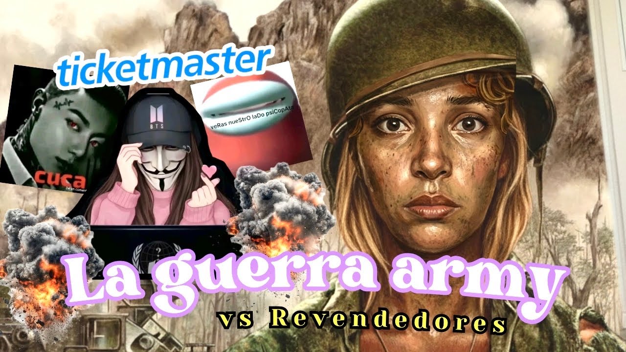 NO TE METAS CON UNA ARMY ‼️⚠️ Ni con sus boletos 🎟️  #bts #army #ticketmaster 