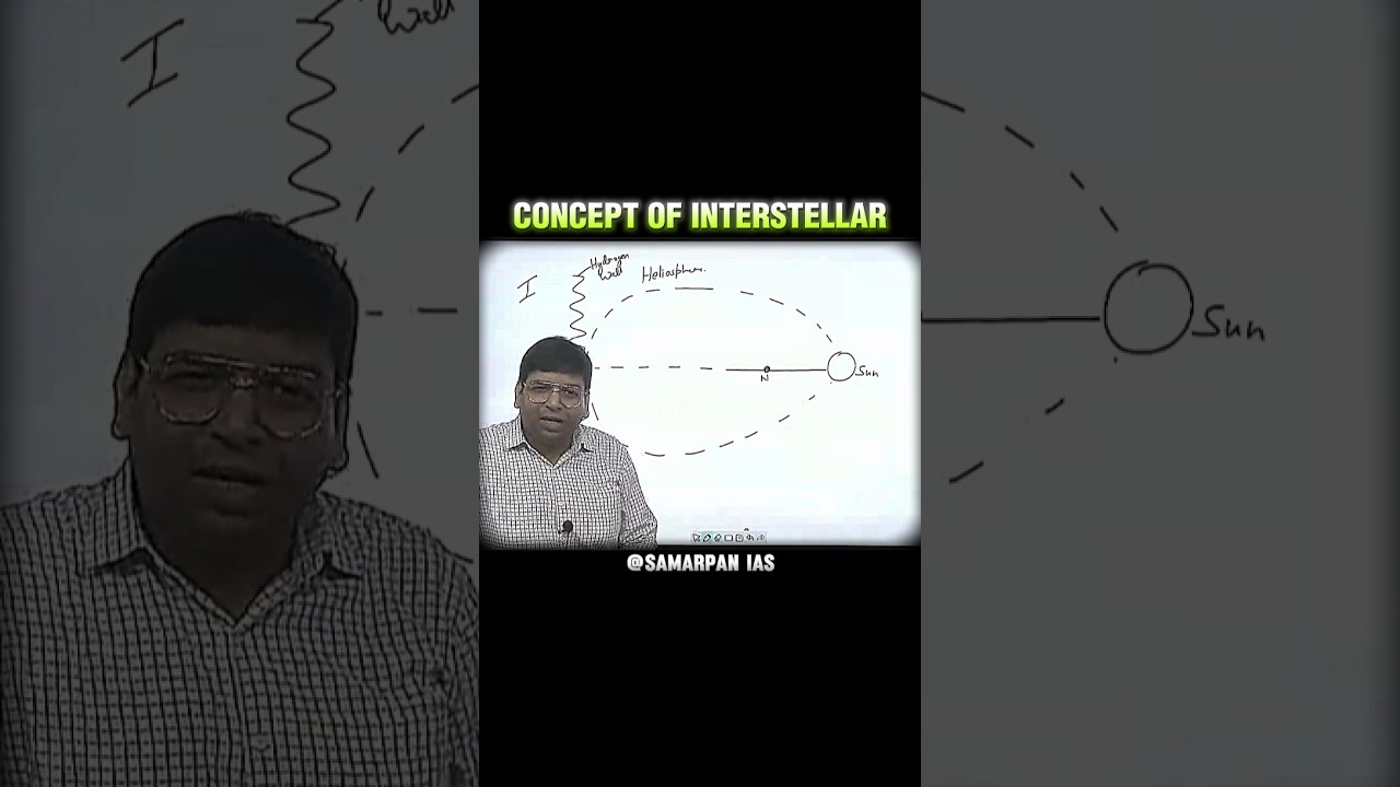 Interstellar Space | UPSC Science class by R.R Patel Sir