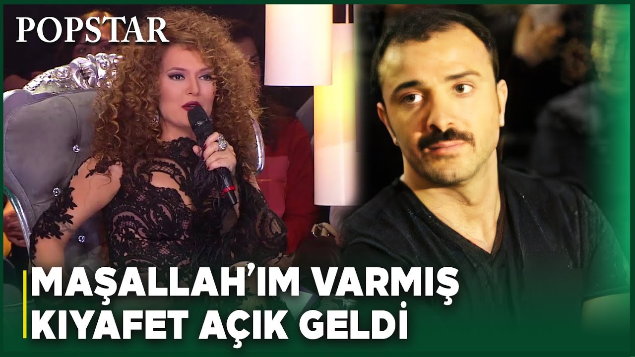 Ekranda Kendisini Gören Demet Akalın Dekoltesinden Rahatsız Oldu - Popstar
