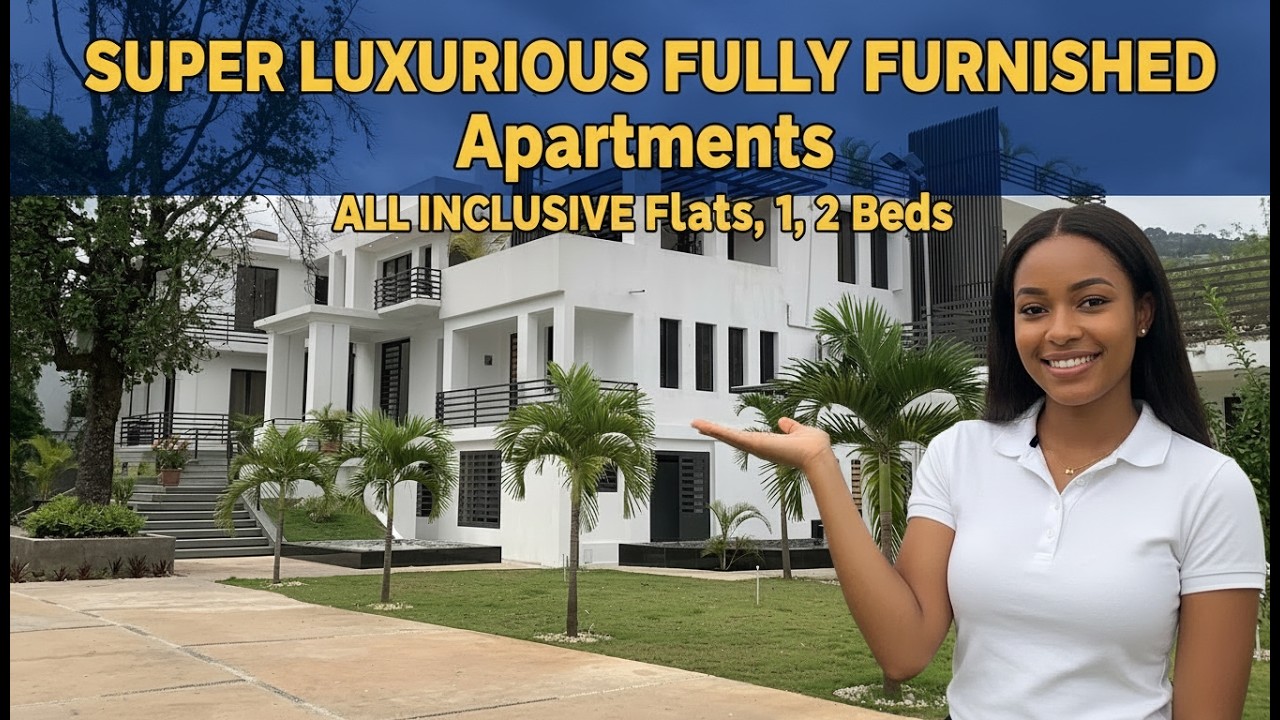 Super LUXURIOUS Fully FURNISHED Apartments for RENT in Morne Calvaire, Haiti | ALL INCLUSIVE