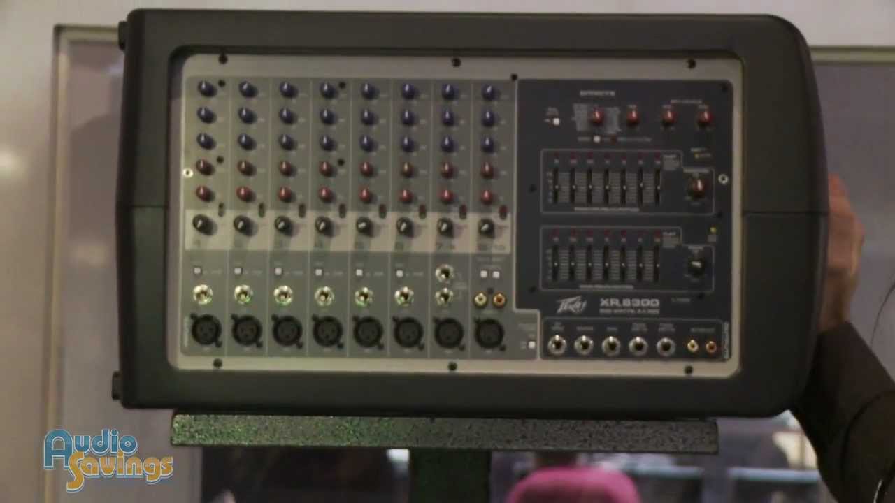 Peavey XR 8300 Mixer - NAMM 2012 - AudioSavings