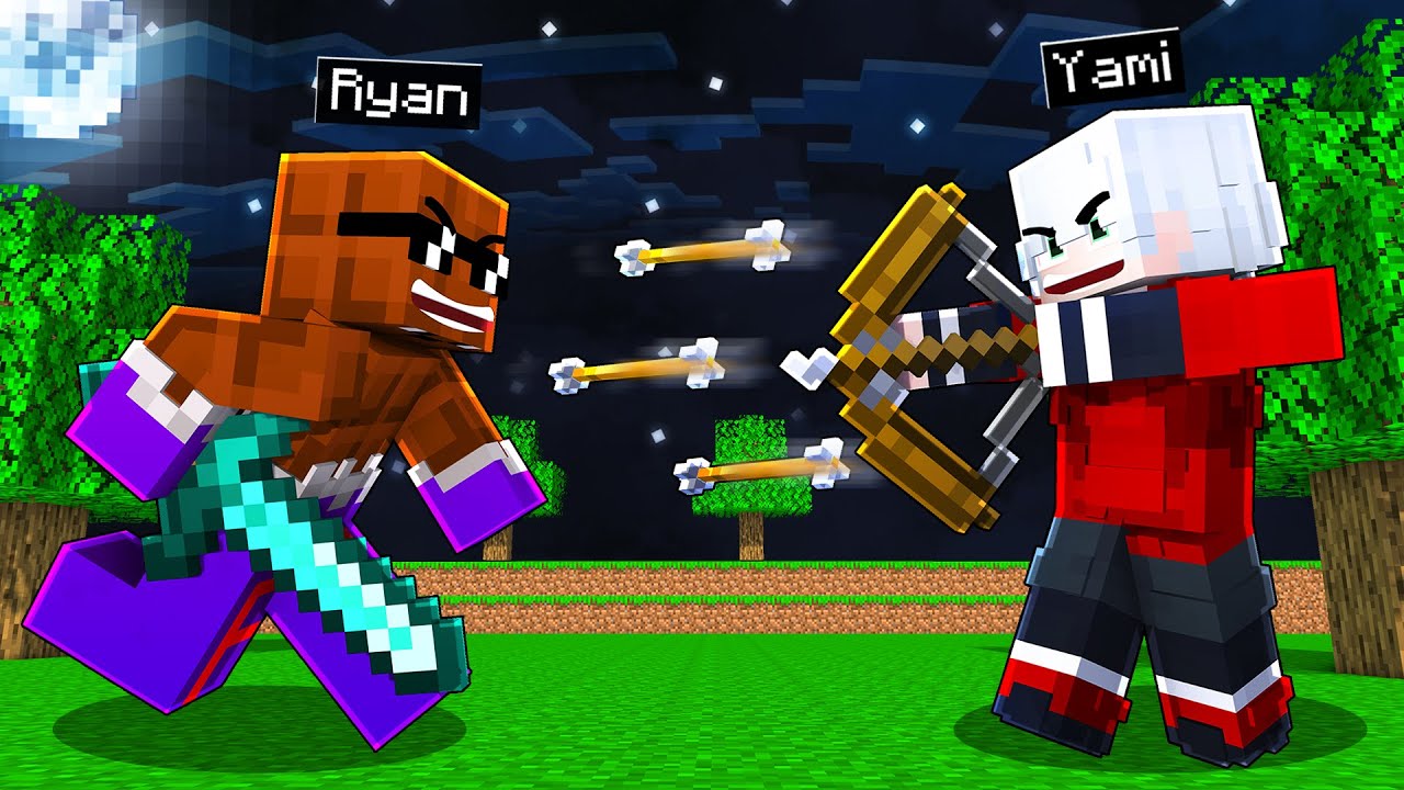 1 VS. 1 YAMI GEGEN RYAN in MINECRAFT HELDEN 2! (ich muss gewinnen..)