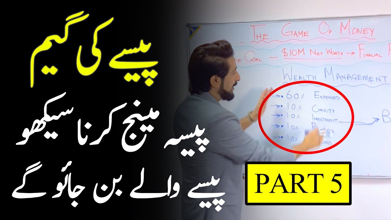 Learn to Manage Wealth to become Wealthy | The Game of Money |  Lesson 5 | Shakeel Ahmad Meer