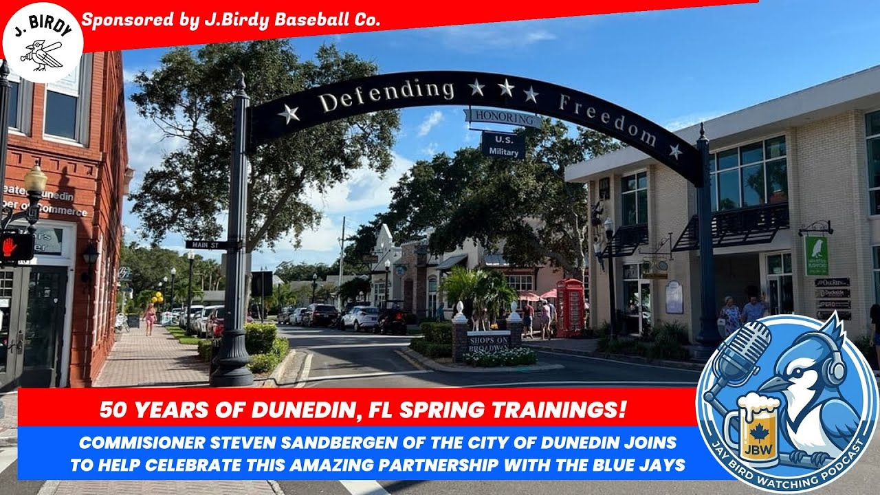 Celebrating 50 Seasons of Blue Jays Baseball with the City of Dunedin! 🏟️