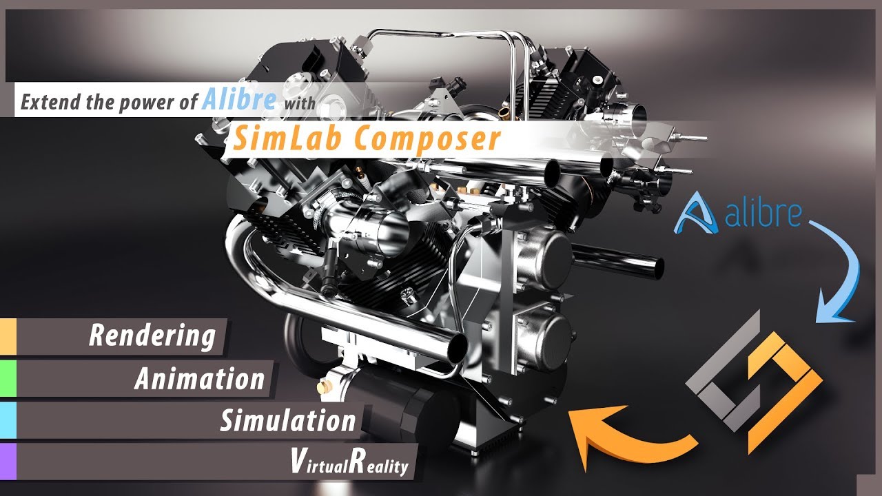SimLab Composer integration with Alibre