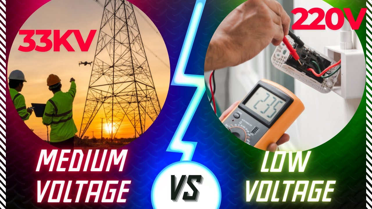 What is the difference between medium voltage and low voltage? A simple explanation of this