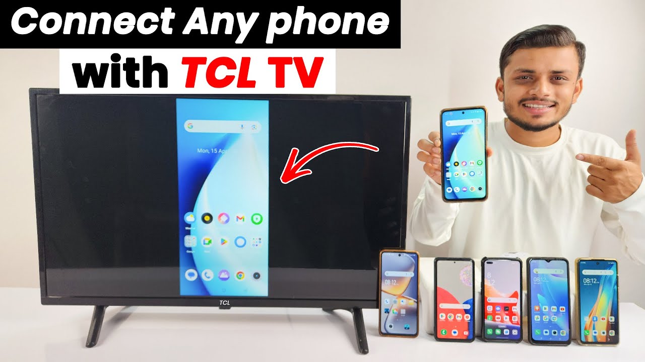 Connect tcl TV with mobile | How to connect tcl TV to phone | Tcl android TV screen mirror
