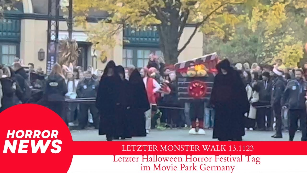 Letzter Monster Walk 12.11.23 im Movie Park 👻🎃🎃👻