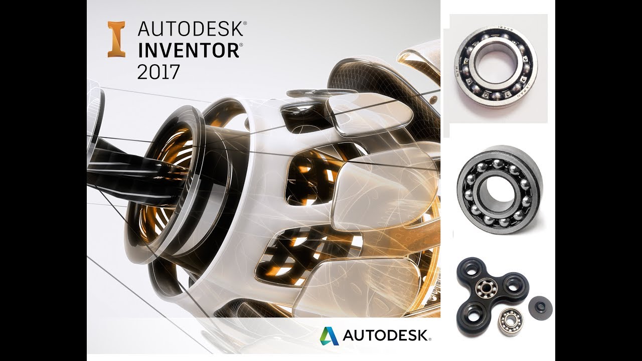 Autodesk Inventor Professional 2017 Подшипник 3д модель