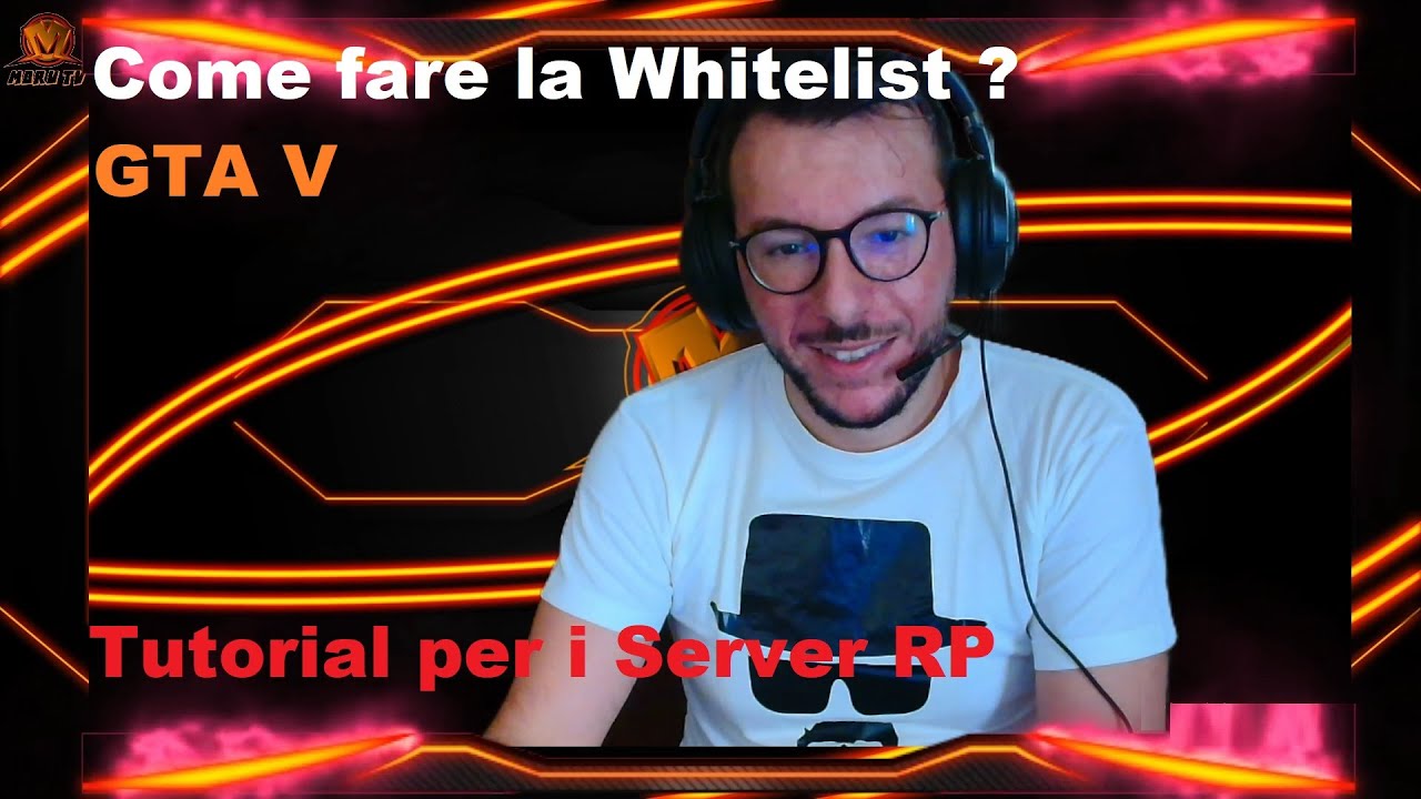 GTA V Server RP Tutorial FIVEM - Come Superare la WhiteList ? Consigli Background e Regole {Moru_TV}