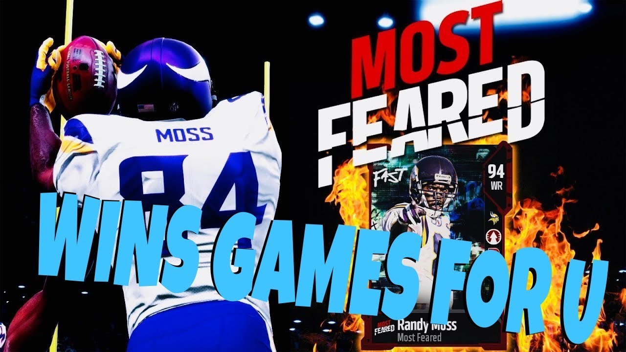 COVER 4 NOOBS BEWARE! RANDY MOSS DABOSS GOING DEEP! MOST FEARED MADDEN 18 MUT ULTIMATE TEAM GAMEPLAY
