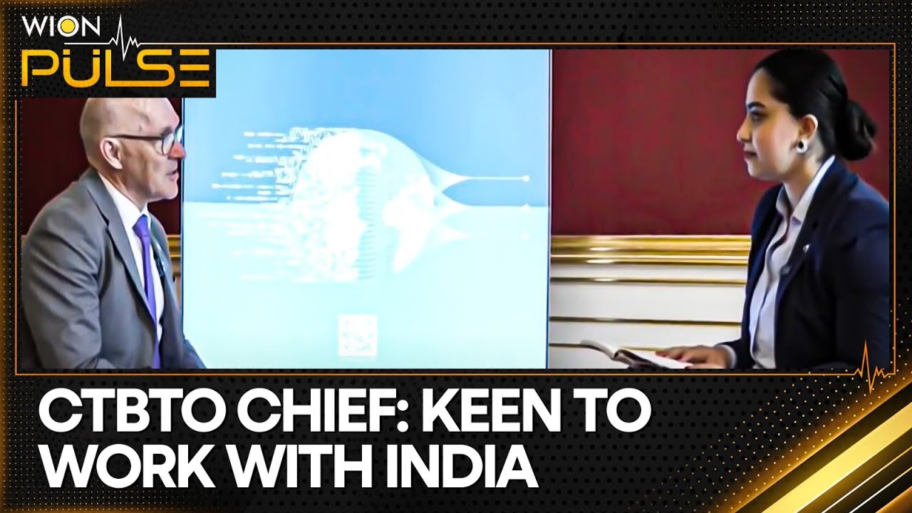 CTBTO Chief Dr Robert Floyd Speaks to WION, Shares Vision of a Nuclear-Test Free World | WION PULSE