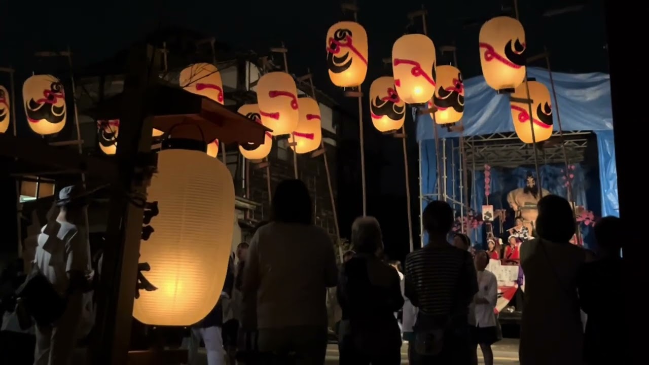令和六年度白河提灯祭　初日全町収録