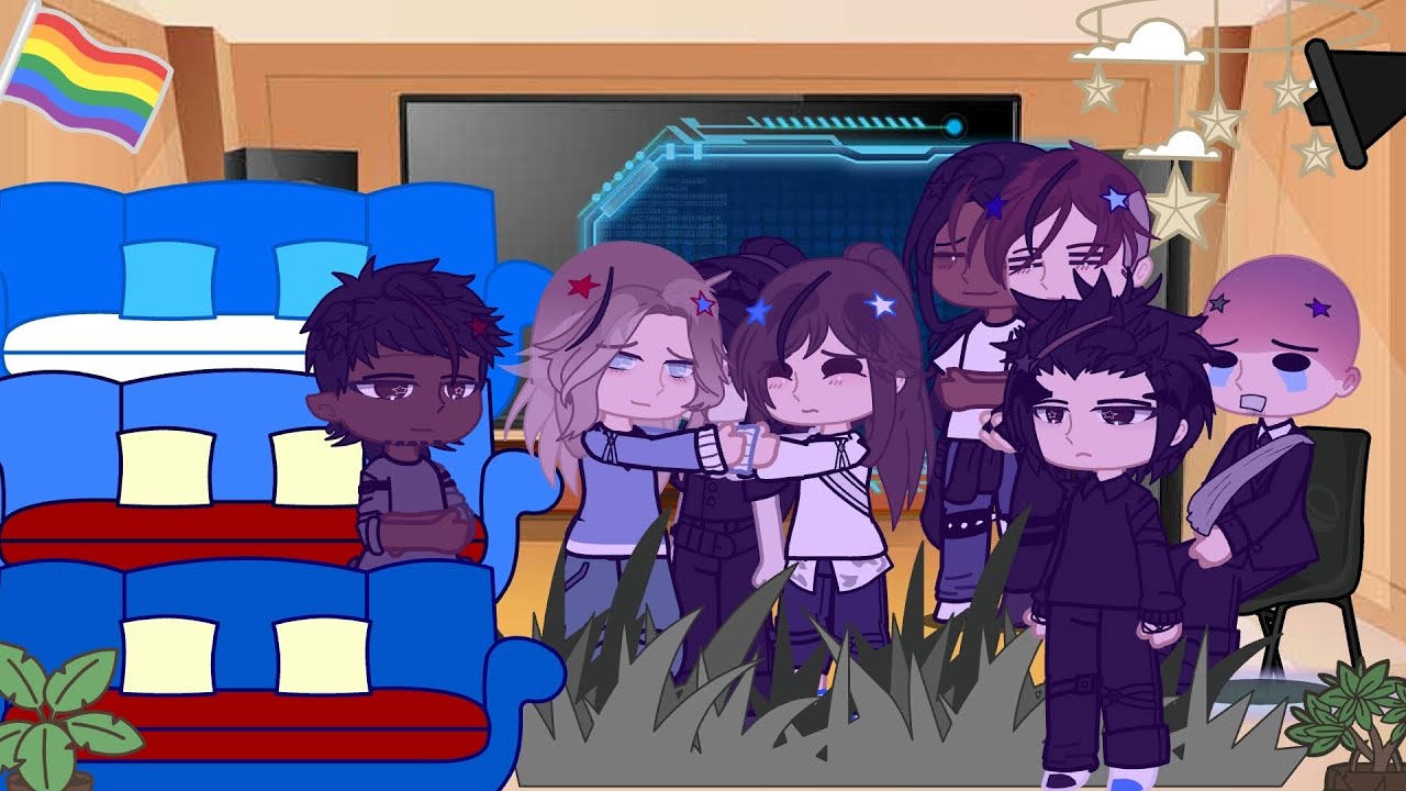 Supergirl team + Lex react to Lena sad // Gacha Club // Supercorp ٭ 