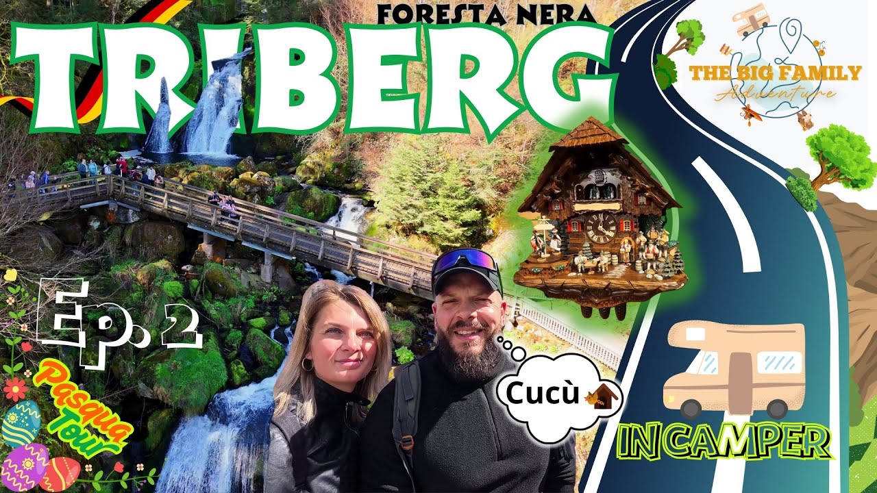 Triberg: Le cascate pi&ugrave; alte della Germania e la MAGICA Haus der 1000 Uhren! 🕰️🌲