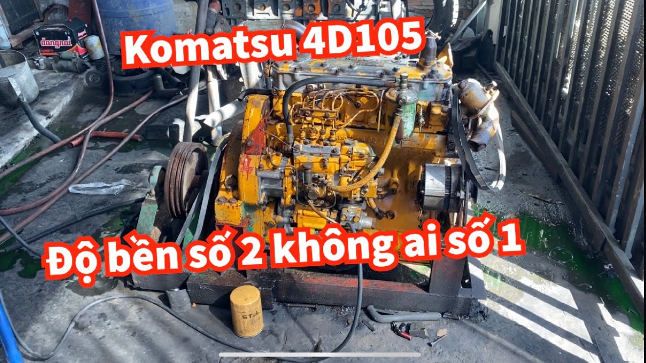 Gi&aacute; 29Triệu | Komatsu 4D105 c&oacute; lu&ocirc;n sắc xi bơm c&aacute;t | 0788757539