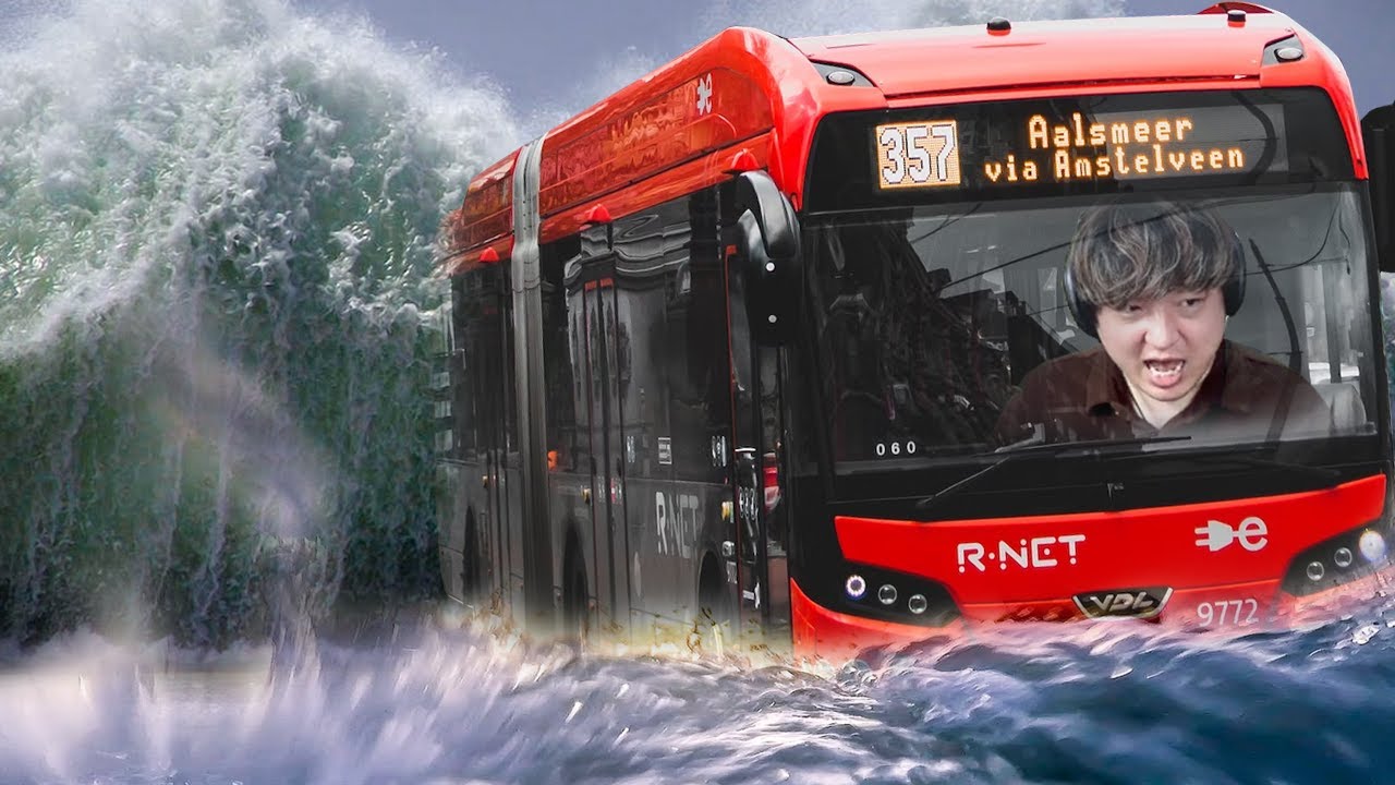 재난 속에서 버스로 시민들을 구하라! 【버스 월드 Bus World】