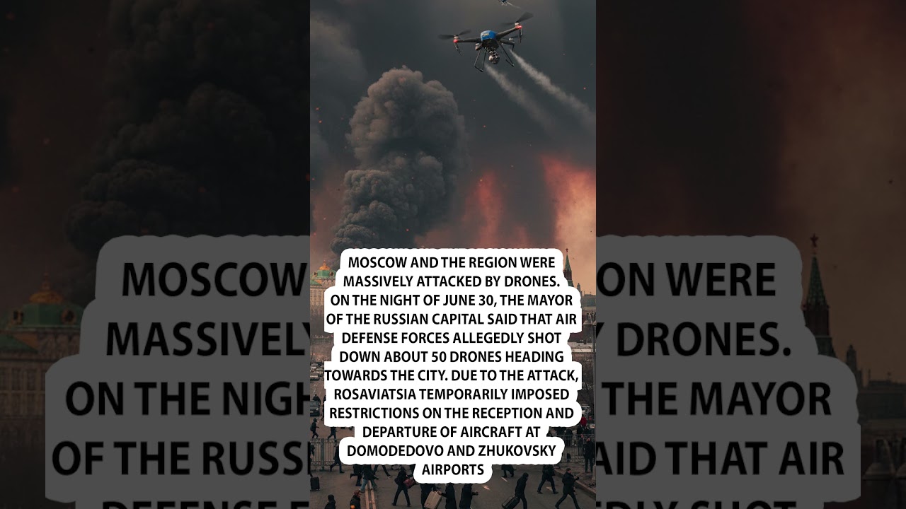 ⚡️Moscow in Flames! Massive Attack Continues