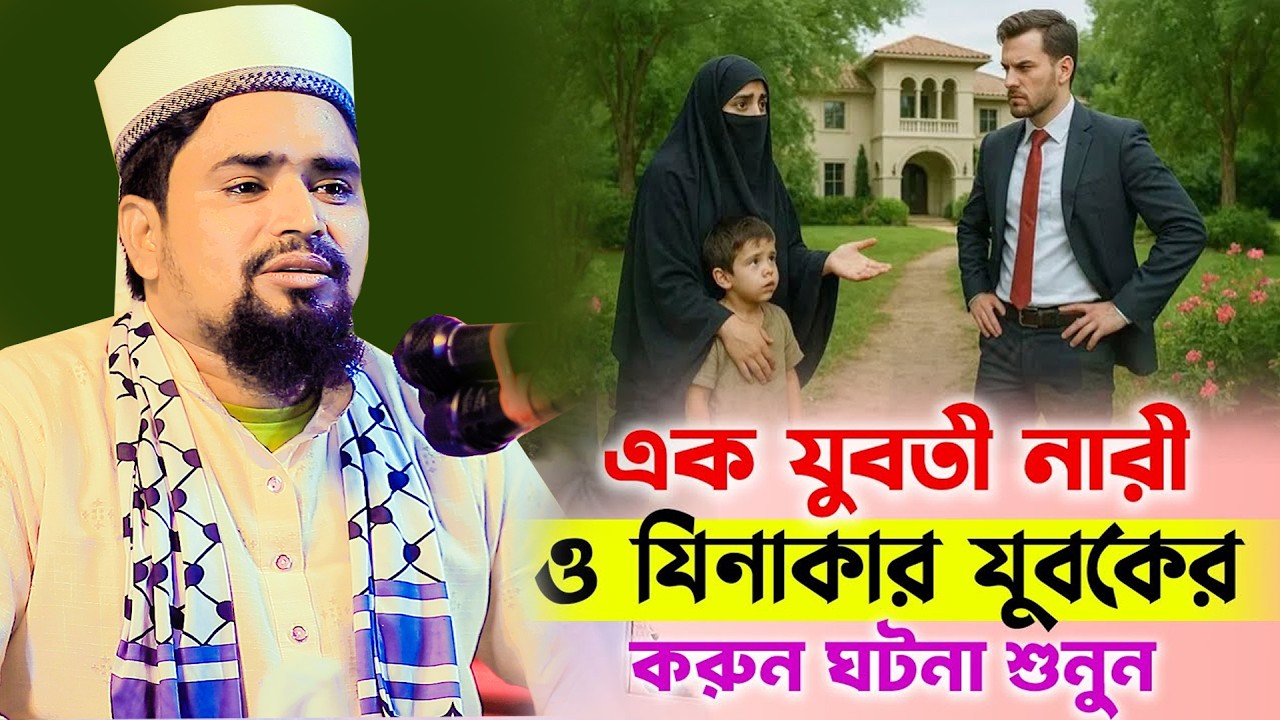 এক যুবতী নারী ও ধনী যিনাকার যুবকরে ঘটনা | Mawlana Mosharof Hosen Salauddin | New Waz 2026