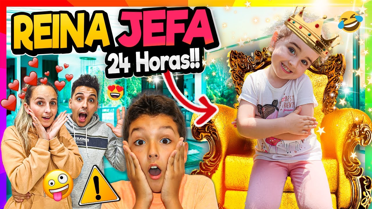 REINA JEFA 24 HORAS 👶👸 MÍA es 24h JEFA de la FAMILIA  😱😍