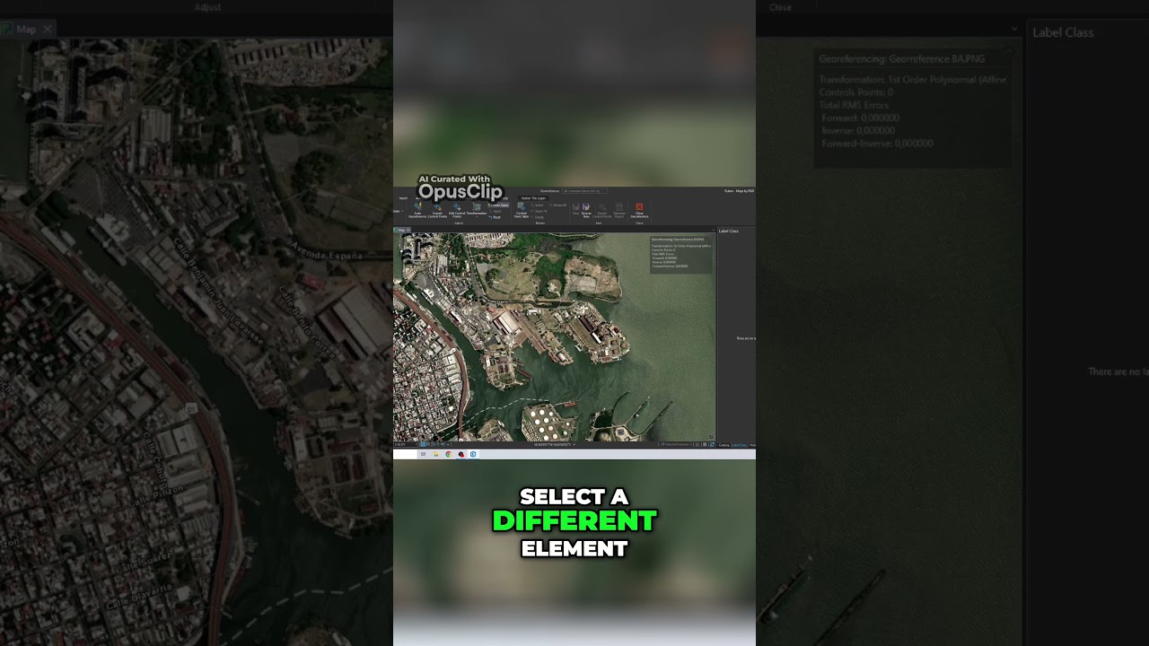 Georreferencing in ArcGIS Pro 👆 #arcgispro #arcgis #gis #georreference #gistutorial