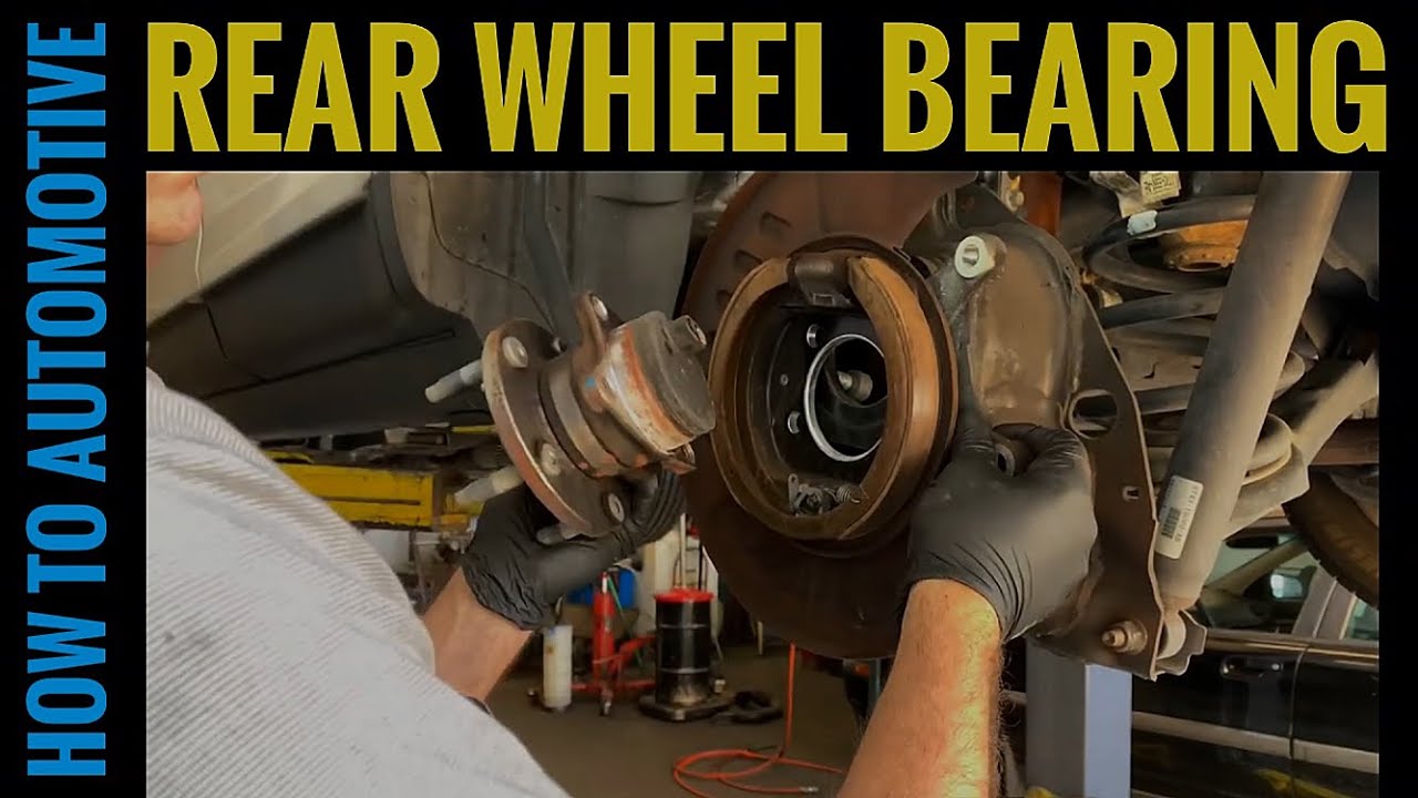 How To Replace A Rear Wheel Bearing On A Ford Edge (2007-2014)