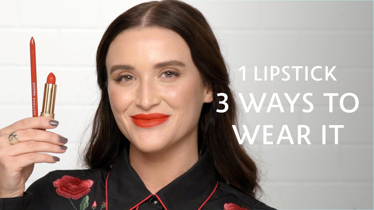How to Apply Lipstick: 3 Techniques for Beginners 💄 Sephora Beauty