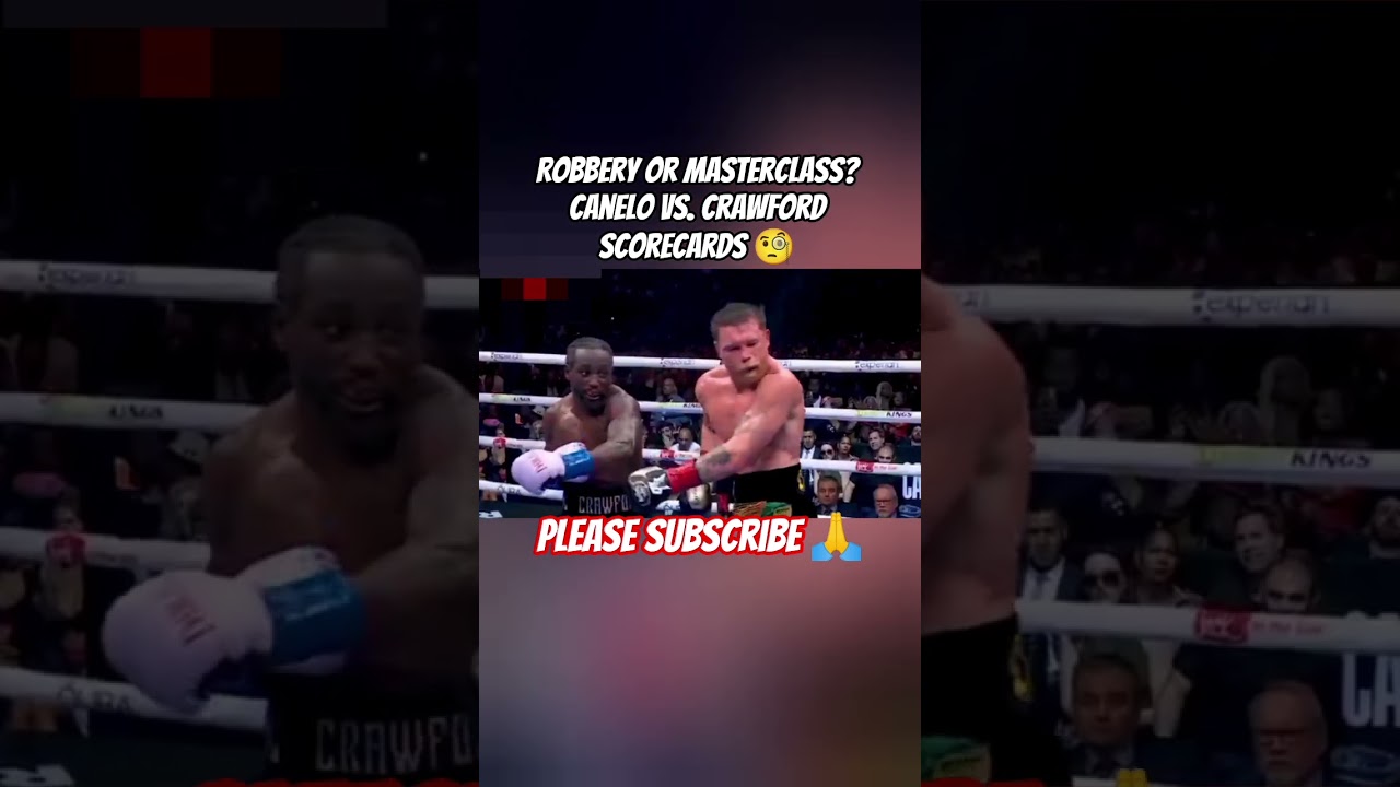 Robbery or Masterclass? Canelo vs. Crawford Scorecards 🧐 