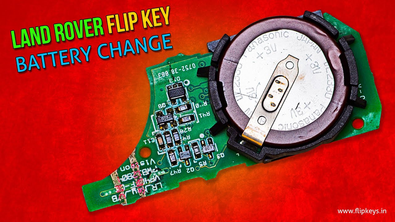 Land Rover Key FOB Battery Change