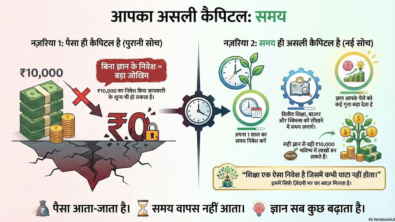 Money Capital Nahi Hai | Time & Knowledge Are the Real Assets