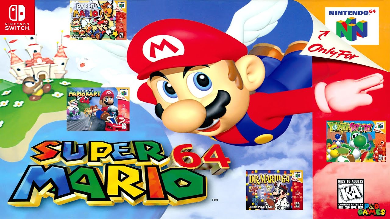 Epic Nintendo 64 Gameplay: Mario, Yoshi & More!
