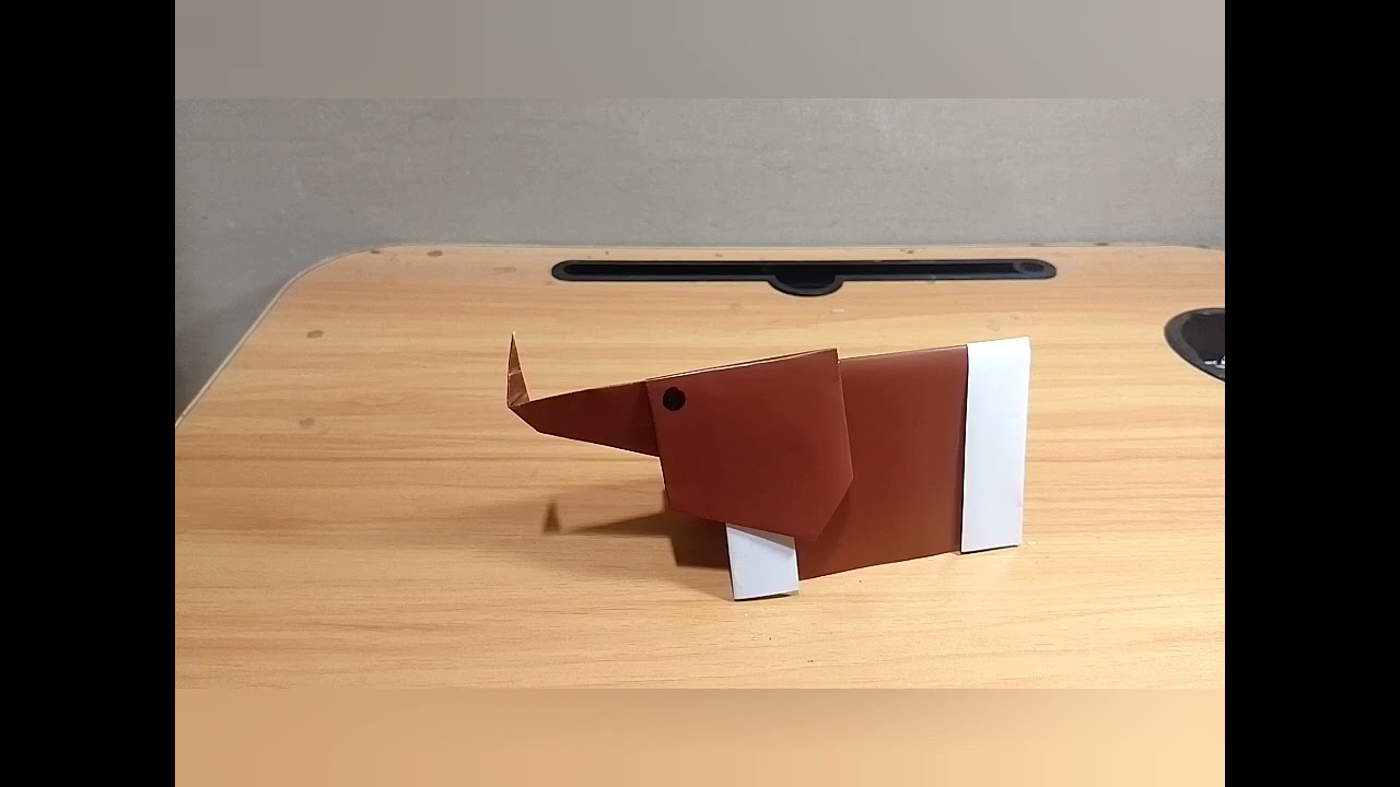 Origami gajah