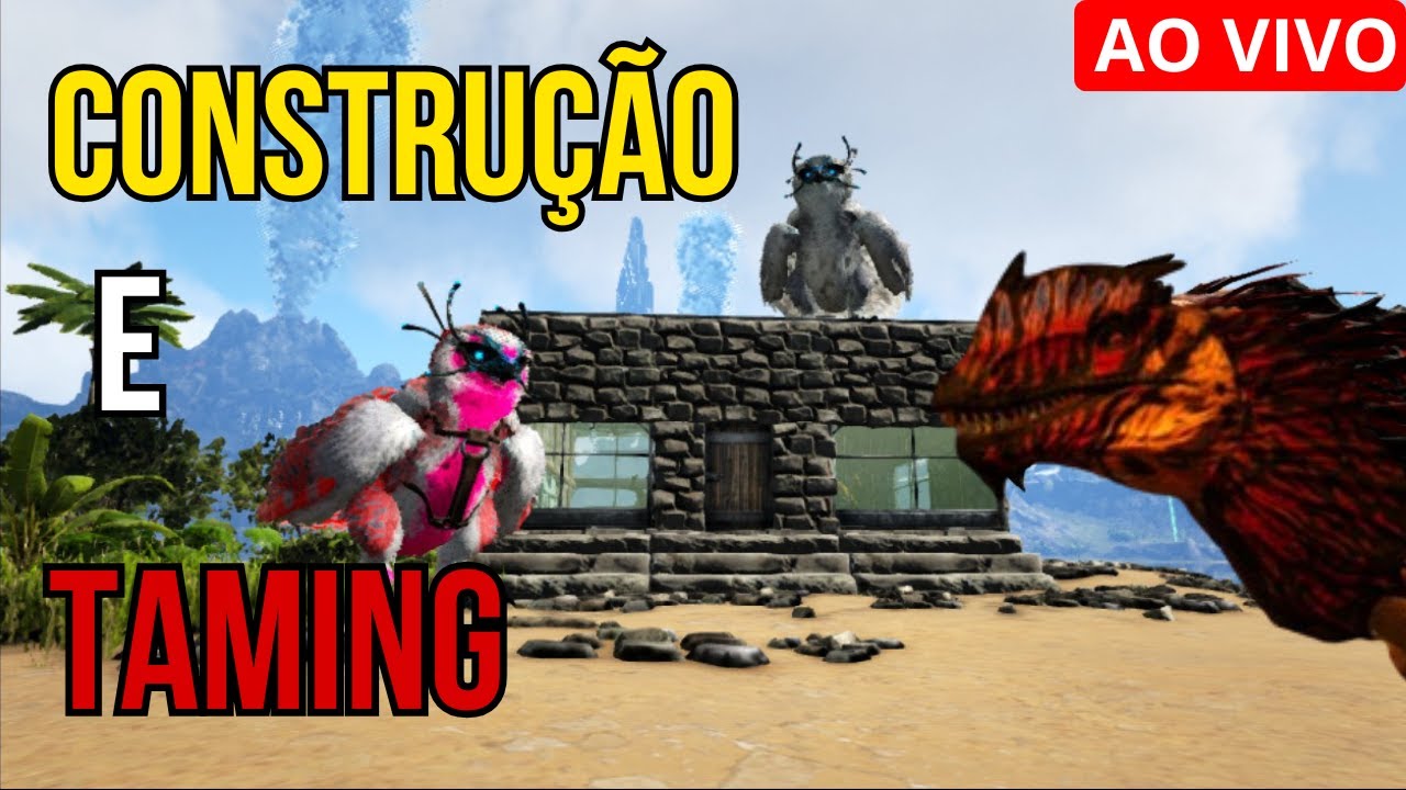 O RETORNO do Vacilo!!! Construindo ESTUFA e domando CORUJA DA NEVE | Ark Lost Island #12 (ツThe Hiru)