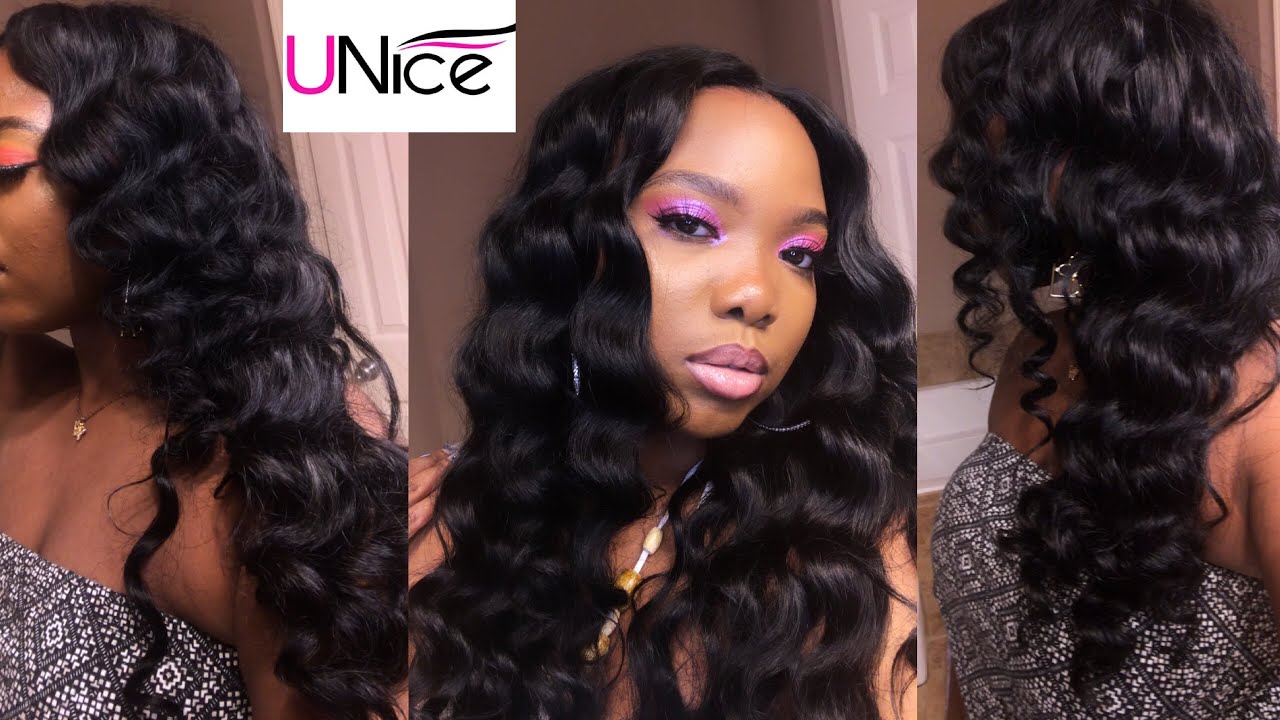 MALAYSIAN BODY WAVE 1 MONTH REVIEW| ft.  @UNice  Hair Company| 18” closure, 22”, 24”, 24” bundles